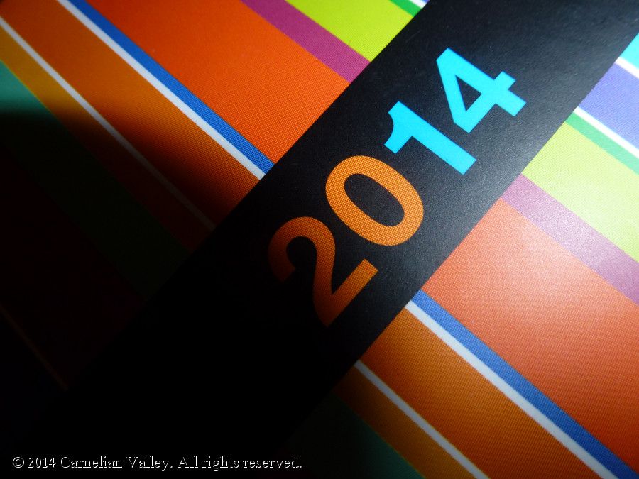 A photo of a design with 2014 on it