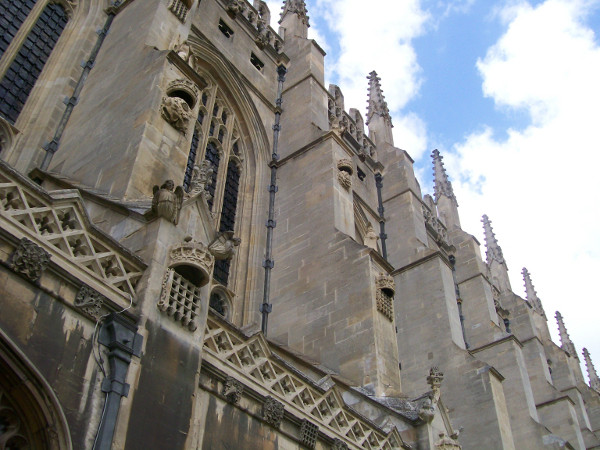 A photo of the exterior of King's College Chapel