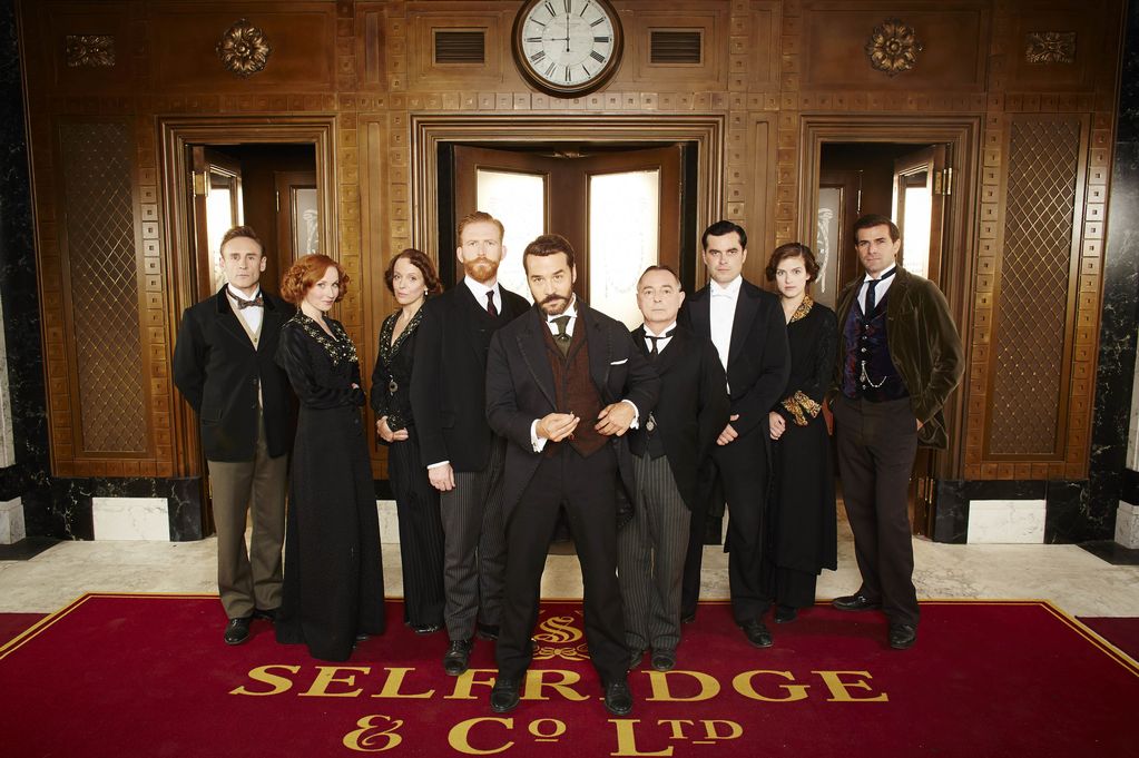 The cast of Mr Selfridge