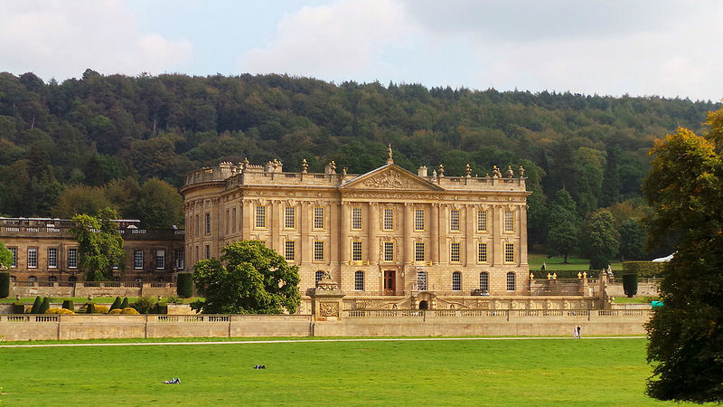 A photo of Chatsworth House