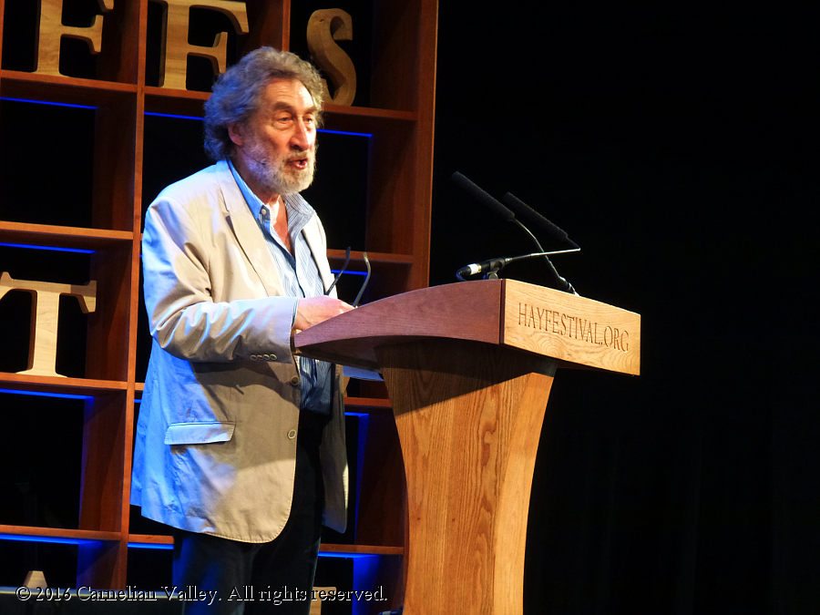 A photograph of Howard Jacobson