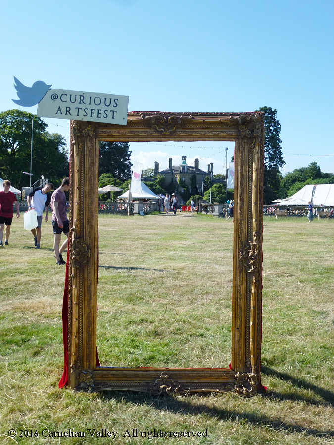 A photograph of the Curious Arts Festival