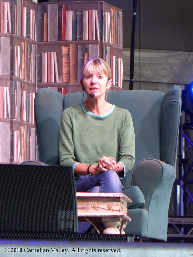 A photograph of Kate Mosse
